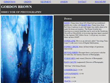 Tablet Screenshot of gordonbrown.net